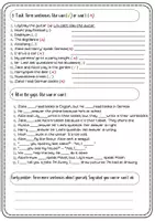 Vorschau - Arbeitsblätter - English Grammar: can and can't (Verb: können) - Seite 1