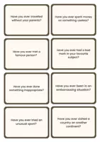 Vorschau - Aufgabenkarten - Stop and Swap: Have you ever? Übung zum Present Perfect - Seite 2