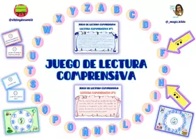 Vista previa - Juegos / Gamificación - Juego de lectura comprensiva - Portada