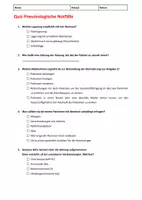 Vorschau - Arbeitsblätter - Erste Hilfe Quiz: Pneumologische Notfälle - Seite 1
