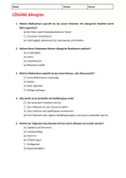 Vorschau - Arbeitsblätter - Erste Hilfe Quiz: Allergien - Seite 2