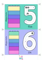 Προεπισκόπηση - Flashcards - Numbers and Blocks Flashcards | Αριθμοί και μπλοκ Flashcards - Σελίδα 3