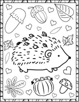 Aperçu - Matériel pour travaux manuels / dessin - 15 Feuilles de Coloriage d'Automne Différentes - Page 2