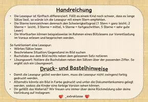 Vorschau - Arbeitsblätter - Lesespur - Geisterstunde/ Halloween (Klasse 1-4) - Seite 1