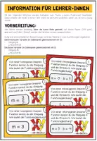 Vorschau - Aufgabenkarten - LINEARE FUNKTIONEN (Gleichung) - 72 Kärtchen - Seite 1