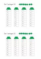 Vorschau - Arbeitsblätter - Übungsheft: Die 7 zerlegen im Zerlegehaus (12-seitig, DIN A5 im Easy-Druckformat mit Lernvideolink) - Seite 2