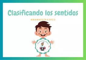 Vista previa - Tarjetas / Manipulativos - Clasificando los sentidos - página 1