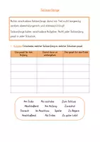 Vorschau - Arbeitsblätter - Satzanfänge - Deckblatt