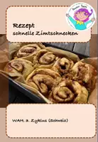 Vorschau - Arbeitsblätter - Rezept schnelle Zimtschnecken - Deckblatt