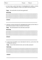 Vorschau - Arbeitsblätter - Sachrechnen Sachaufgaben / Textaufgaben Multiplikation und Division mit Rest - Seite 2