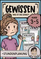 Vorschau - Stundenentwürfe - Gewissen - Einstieg - Klasse 3,4,5 - Deckblatt