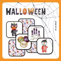 anteprima - Giochi - GIOCO DI MEMORIA HALLOWEEN / IMAGINE - IMAGINE. - Pagina di copertina