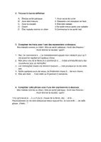 Aperçu - Préparation de séquence / Séquence complète - Expressions françaises (épisode 2). Thème: La santé - Page 1