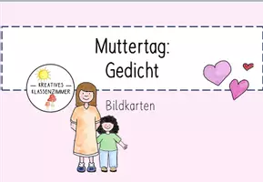 Vorschau - Bildkarten - Muttertagsgedicht Danke dass du... - Seite 2