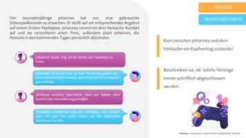 Vorschau - Arbeitsblätter - Rechtsgeschäfte - Komplett vorbereitete Stunde - Seite 2