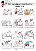 anteprima - Esercizi - Inglese Fogli di lavoro: At the doctor - Pagina 2