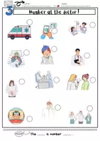 anteprima - Esercizi - Inglese Fogli di lavoro: At the doctor - Pagina 3