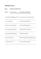 Vorschau - Arbeitsblätter - B1 / B2 Nebensätze mit weil + dass - Deckblatt