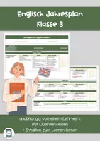 Vorschau - Lehrpläne/Lehrermaterial - Jahrespläne Englisch Klasse 3 & 4 - Seite 1