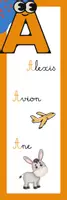 Aperçu - Cartes / Images - Marque-page Alphabétique ( + modèle prénom) - Page de couverture
