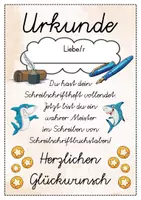 Vorschau - Anderer Materialtyp - 6 verschiedene Hai Urkunden für die Haiklasse - Seite 3