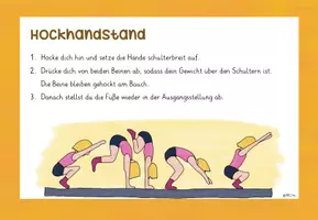 Vorschau - Stationenlernen - Handstand : Vorübungen (Kl. 3 / 4) - Seite 1