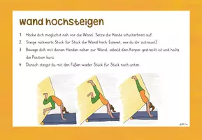 Vorschau - Stationenlernen - Handstand : Vorübungen (Kl. 3 / 4) - Seite 3