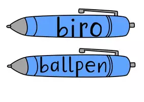 Vorschau - Fördermaterial/Inklusion - Tafelkarten "You´ll need:" - Anfangsunterricht Englisch (school things) - Seite 3