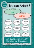 Vorschau - Anderer Materialtyp - Ist das Arbeit? Kärtchen (Plauderei / Diskussion) - Deckblatt