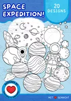 anteprima - Clipart / Immagini originali - Missione spaziale | 20 clipart spaziali | B&N - Pagina di copertina