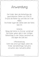 Vorschau - Arbeitsblätter - Zählen bis 10 und 20 Materialpaket - Seite 2