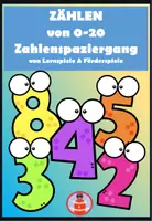 Vorschau - Bildkarten - Zählen bis 20, Zahlenspaziergang - Deckblatt