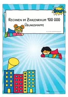 Vorschau - Arbeitsblätter - Schriftlich Rechnen im Zahlenraum 100000 - Übungsmappe und Lösungen - Seite 2