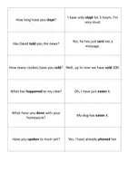 Vorschau - Spiele - Speaking activity_present perfect - Seite 1