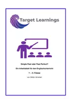 Vorschau - Arbeitsblätter - Materialpaket | Simple Past & Past Perfect - Deckblatt