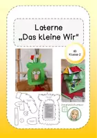 Vorschau - Mal- und Bastelvorlagen - Das kleine Wir Laterne Bastelanleitung Vorlage - Deckblatt