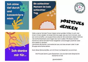 Vorschau - Fördermaterial/Inklusion - Glücksunterricht: positives Denken - Seite 1