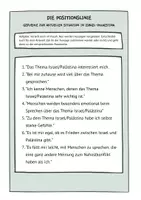 Vorschau - Arbeitsblätter - Emotionen zu Israel Palästina (Nahostkonflikt) - Seite 3