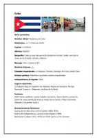 Vorschau - Arbeitsblätter - Cuba – Materiales (Ficha, Quiz, Texto, etc.) - Deckblatt