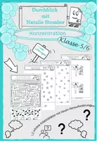 Vorschau - Unterrichtsreihen - Konzentration für die Klassen 5 und 6 inkl. Lösungen - Deckblatt