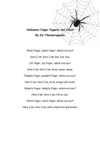 Προεπισκόπηση - Διαδραστικό υλικό - Halloween Finger Family Puppets & Chant - Δαχτυλόκουκλες Οικογένεια με Τραγουδάκι - Σελίδα 1