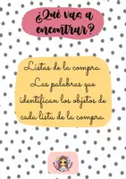 Vista previa - Refuerzo / NEE / Materiales de apoyo - ¿Qué tengo que comprar? Lista de la compra - página 1