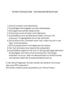 Vorschau - Stundenentwürfe - Unterrichtseinheit zum Komplementärkontrast - Seite 1