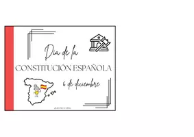 Vista previa - Tarjetas / Manipulativos - Día de la Constitución Española - página 1