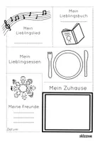Vorschau - Arbeitsblätter - Materialpaket Skizzme Arbeitsblätter Portfolio, Nachzeichnen, Zählen Zahlen von 1-10, Unterscheiden "Fehler suchen", Vergleichen, das bin ich - Seite 2