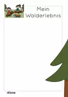 Vorschau - Arbeitsblätter - Portfolio Alltagssituationen/Erlebnisse Skizzme - Seite 1