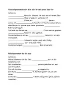 Vorschau - Arbeitsblätter - alle Pronomen Aufgaben und Lösungen - Seite 3