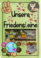 Vorschau - Mal- und Bastelvorlagen - Unsere Friedensleine - Deckblatt