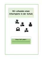 Vorschau - Arbeitsblätter - Arbeitsplatzerkundung Arbeitsheft mit Tafelmaterial - Seite 1