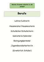 Vorschau - Arbeitsblätter - Arbeitsplatzerkundung Arbeitsheft mit Tafelmaterial - Seite 3